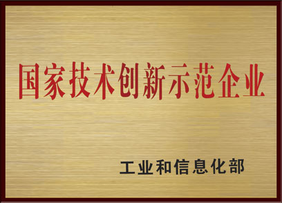 國家技術創(chuàng)新示范企業(yè)