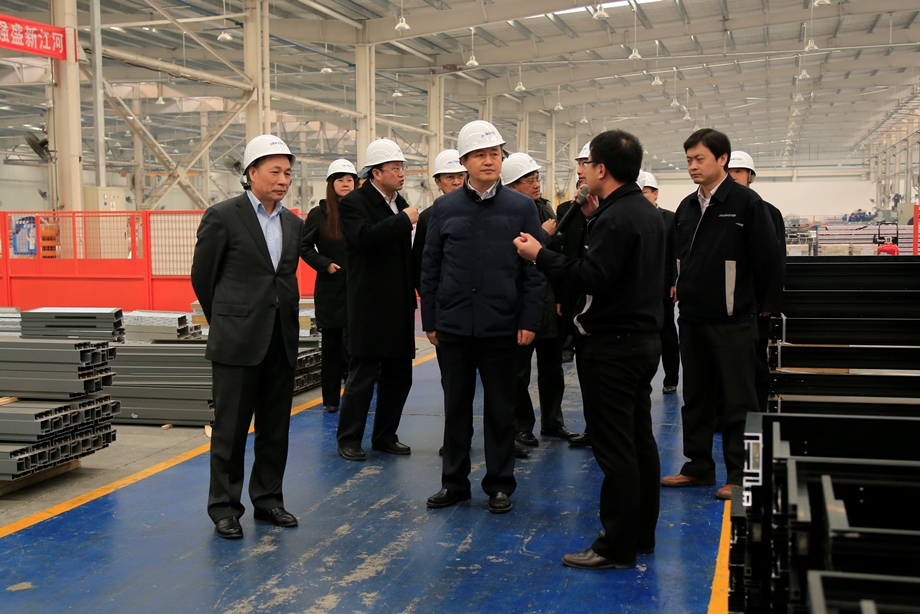 北京市委常委、宣傳部長李偉一行蒞臨江河創(chuàng)建專題調(diào)研